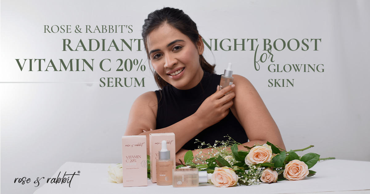 rose and rabbit vitamin c 20% serum